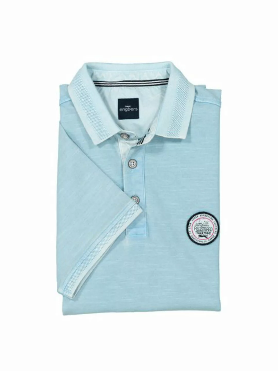 Engbers Poloshirt Polo-Shirt strukturiert günstig online kaufen