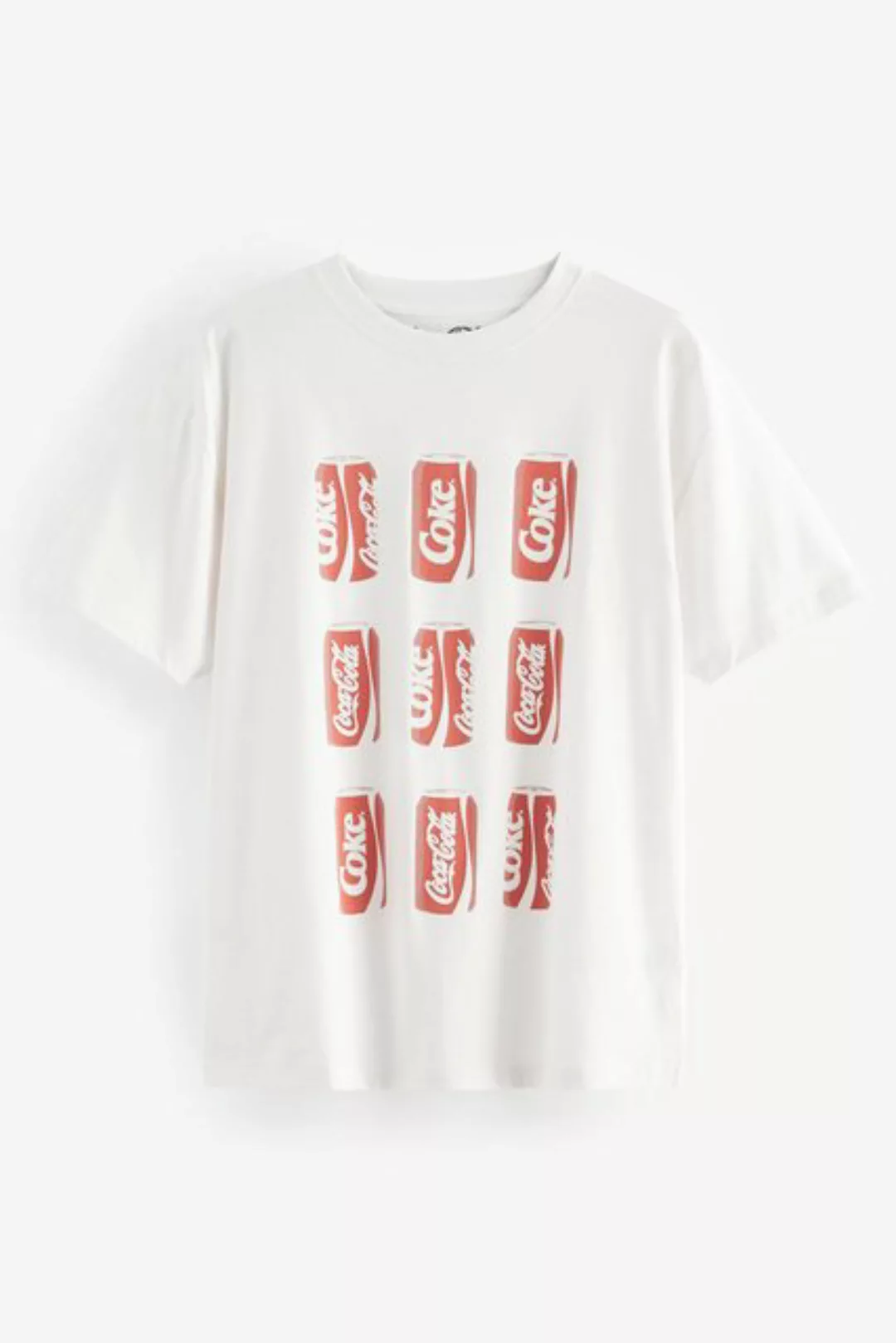 Next T-Shirt Lizenziertes T-Shirt mit Grafik-Print, Coca Cola (1-tlg) günstig online kaufen