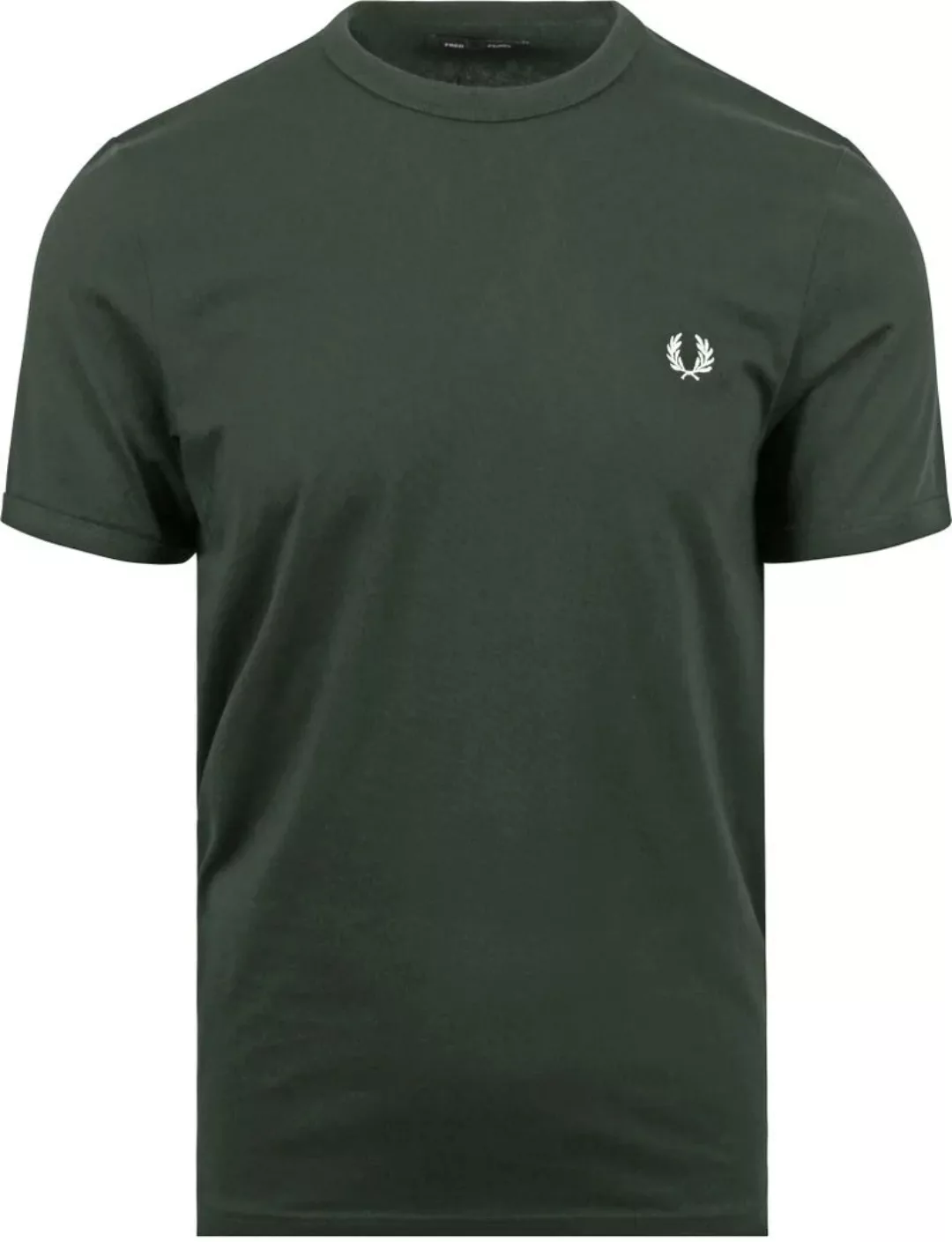 Fred Perry T-Shirt Dunkelgrün T50 - Größe XXL günstig online kaufen