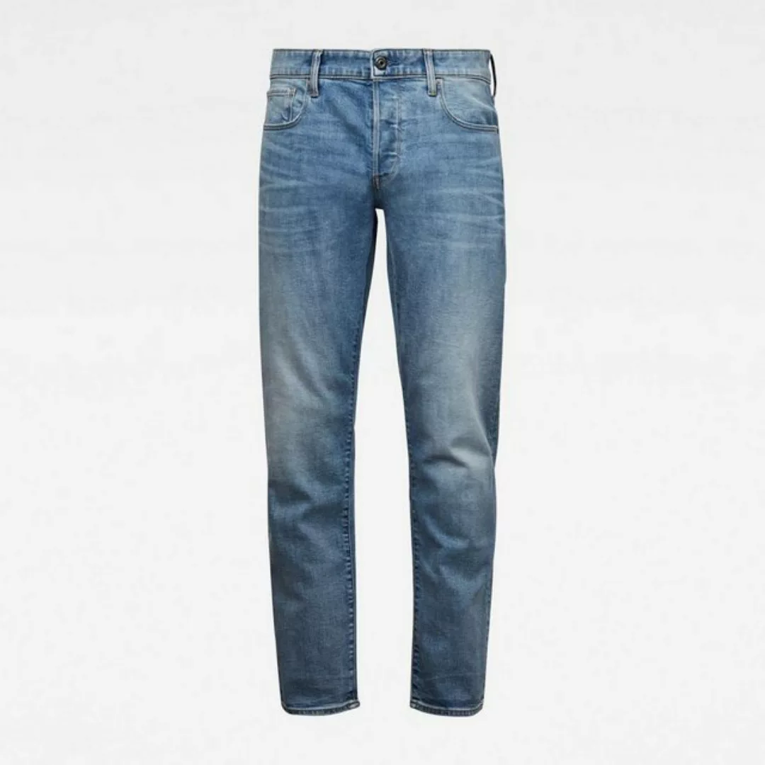 G-Star Herren Jeans 3301 REGULAR TAPERED - Tapered Fit - Blau - Light Indig günstig online kaufen