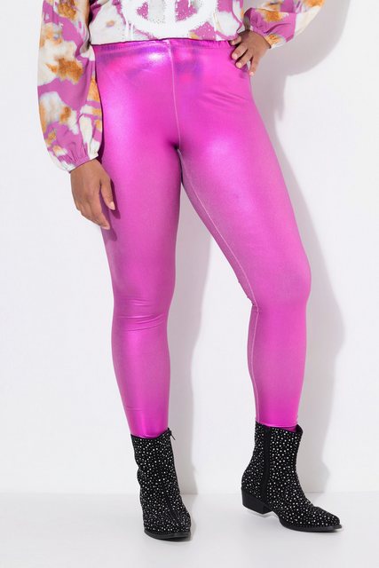 Angel of Style Lederimitathose Leggings Tight Fit Metaillic-Optik günstig online kaufen