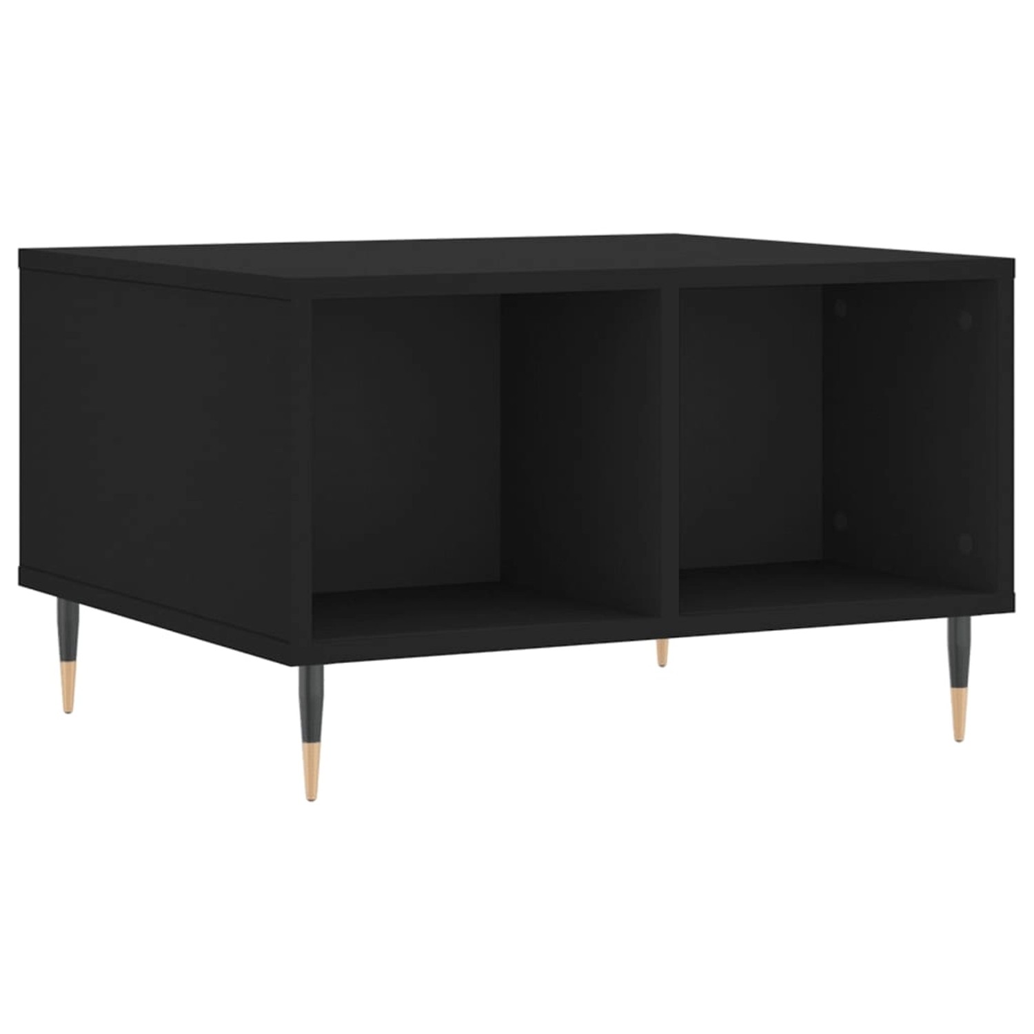 vidaXL Couchtisch Schwarz 60x50x36,5 cm Holzwerkstoff Modell 3 günstig online kaufen