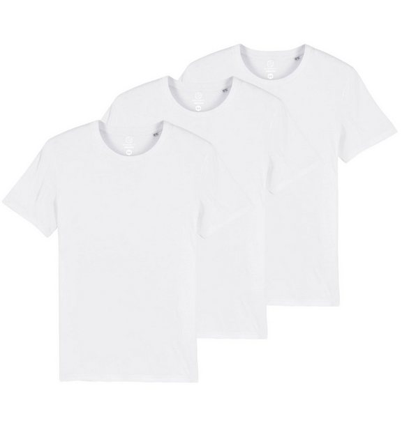 Gradnetz T-Shirt basic unisex (Spar-Set, 3er-Pack) Biobaumwolle nachhaltig günstig online kaufen