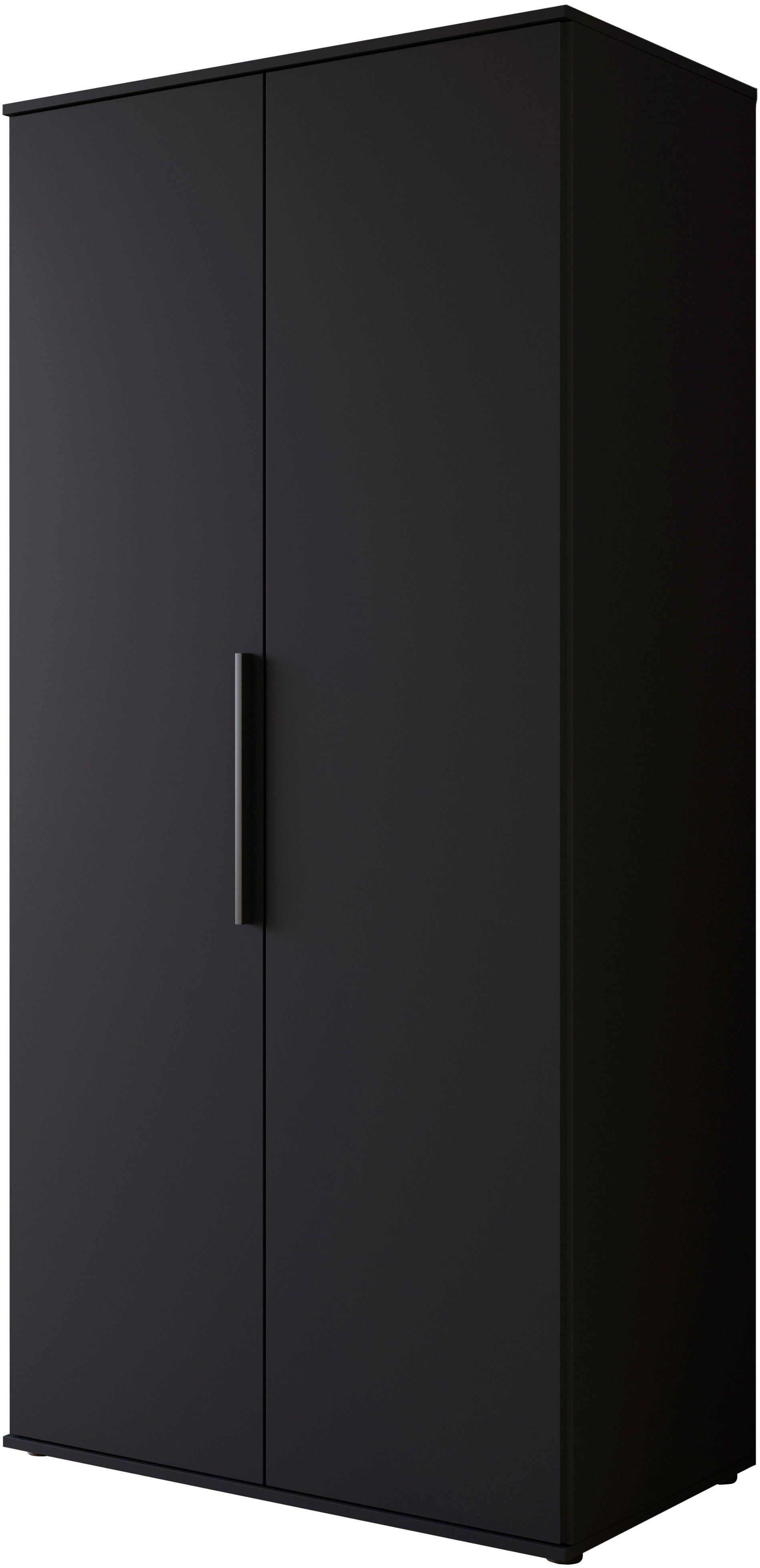 INOSIGN Kleiderschrank "LAGOS Wäscheschrank, Garderobe, schwarze Griffe, Ma günstig online kaufen