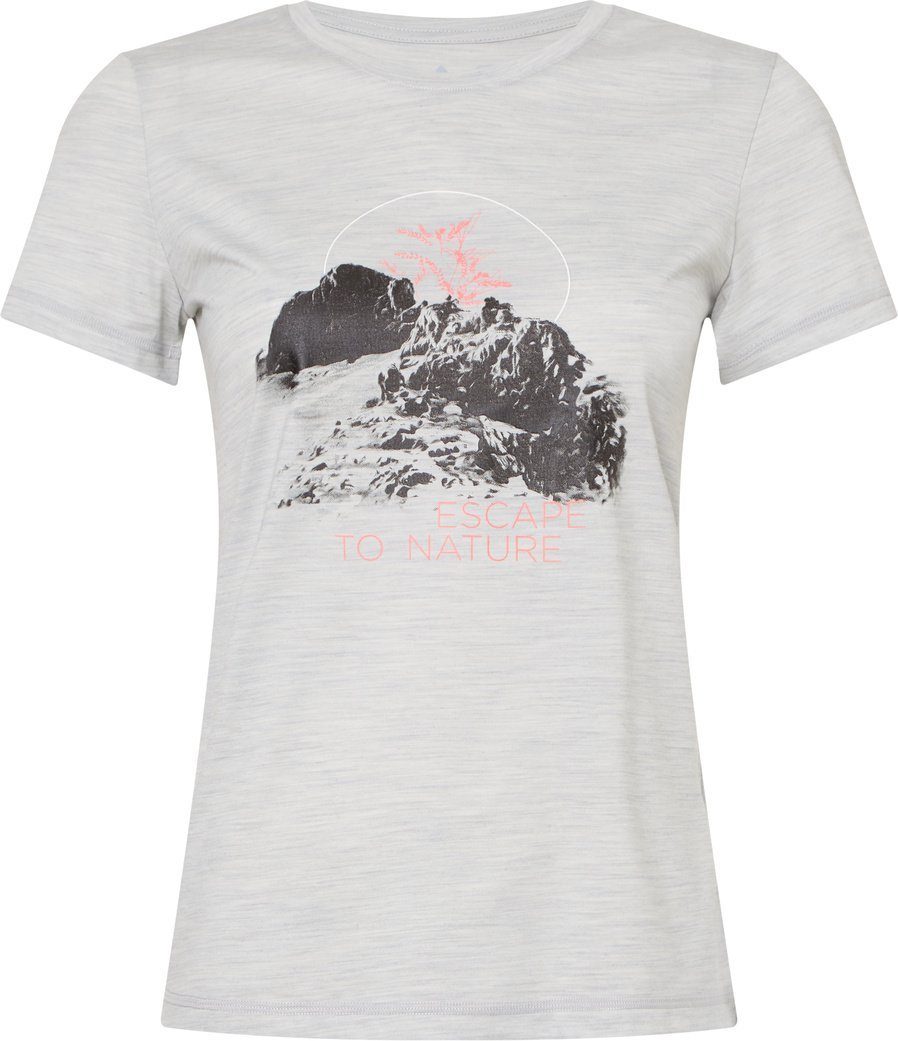McKINLEY T-Shirt Da.-T-Shirt Shay W MELANGE/GREY/GREY günstig online kaufen
