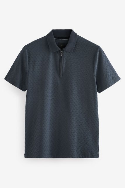 Next Poloshirt Slim Fit Poloshirt mit Struktur (1-tlg) günstig online kaufen