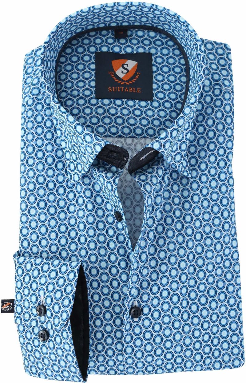 Suitable Hemd Blau 149-7 - Größe 38 günstig online kaufen