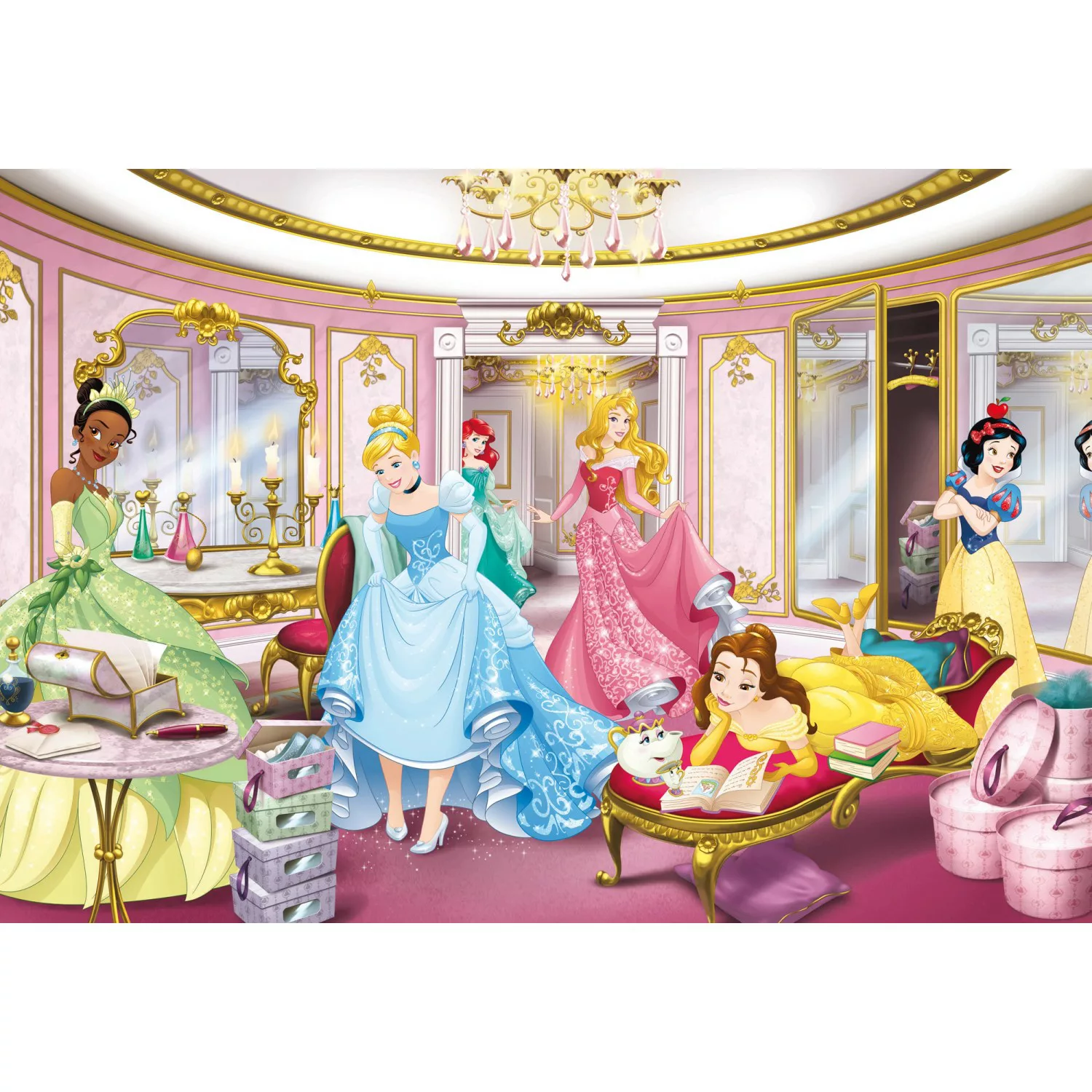 Komar Fototapete Princess Mirror  368 x 254 cm günstig online kaufen