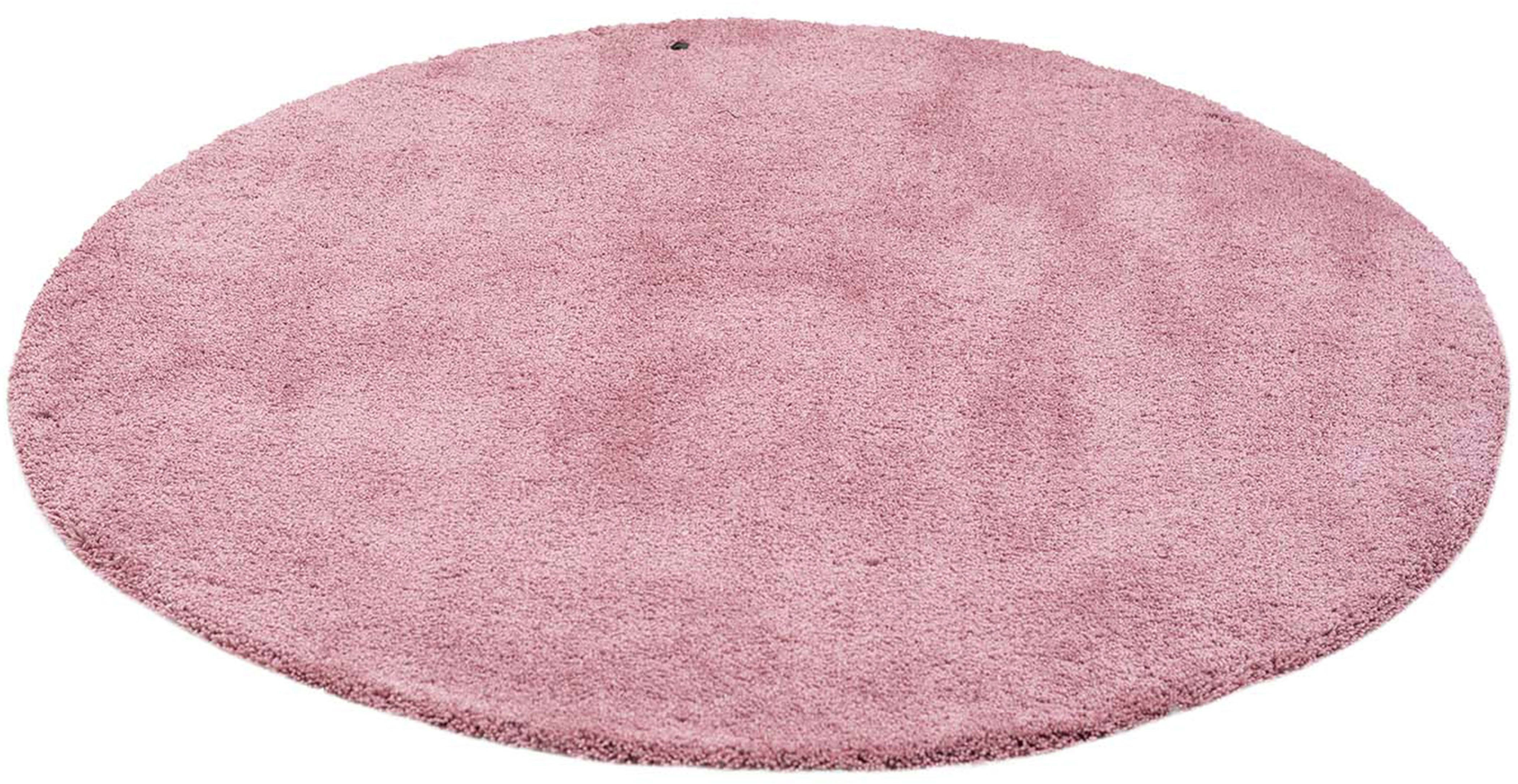 TOM TAILOR HOME Hochflor-Teppich »Shaggy Teppich Cozy«, rund, 25 mm Höhe, U günstig online kaufen