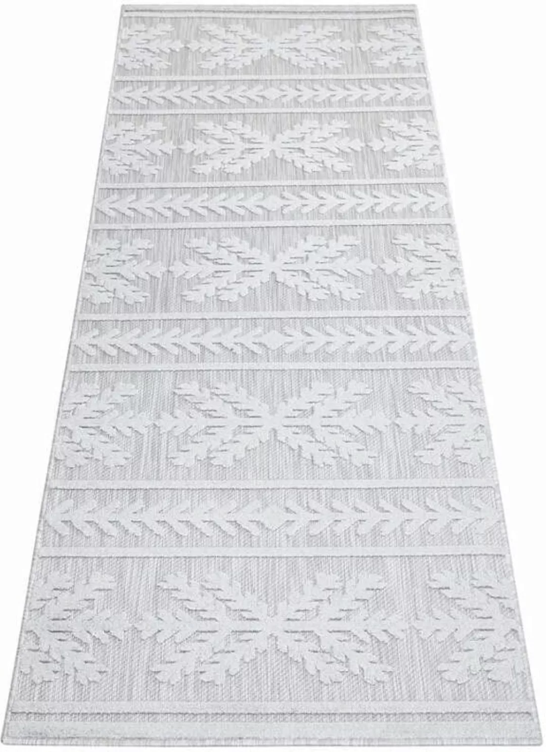 Carpet City Teppich »In-& Outdoorteppich Santorini 411, 3D-Effekt, Boho-Opt günstig online kaufen