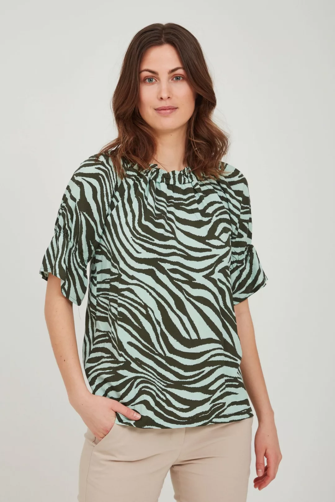 fransa Shirtbluse "Blusenshirt FRAlzebra" günstig online kaufen