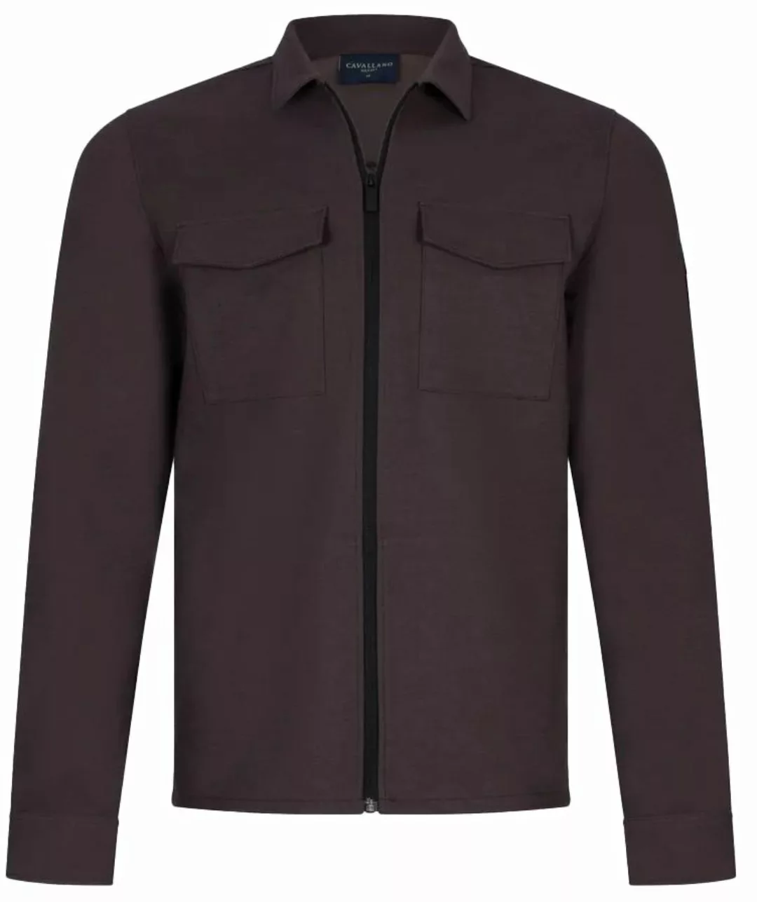 Cavallaro Zivoli Overshirt Braun - Größe L günstig online kaufen