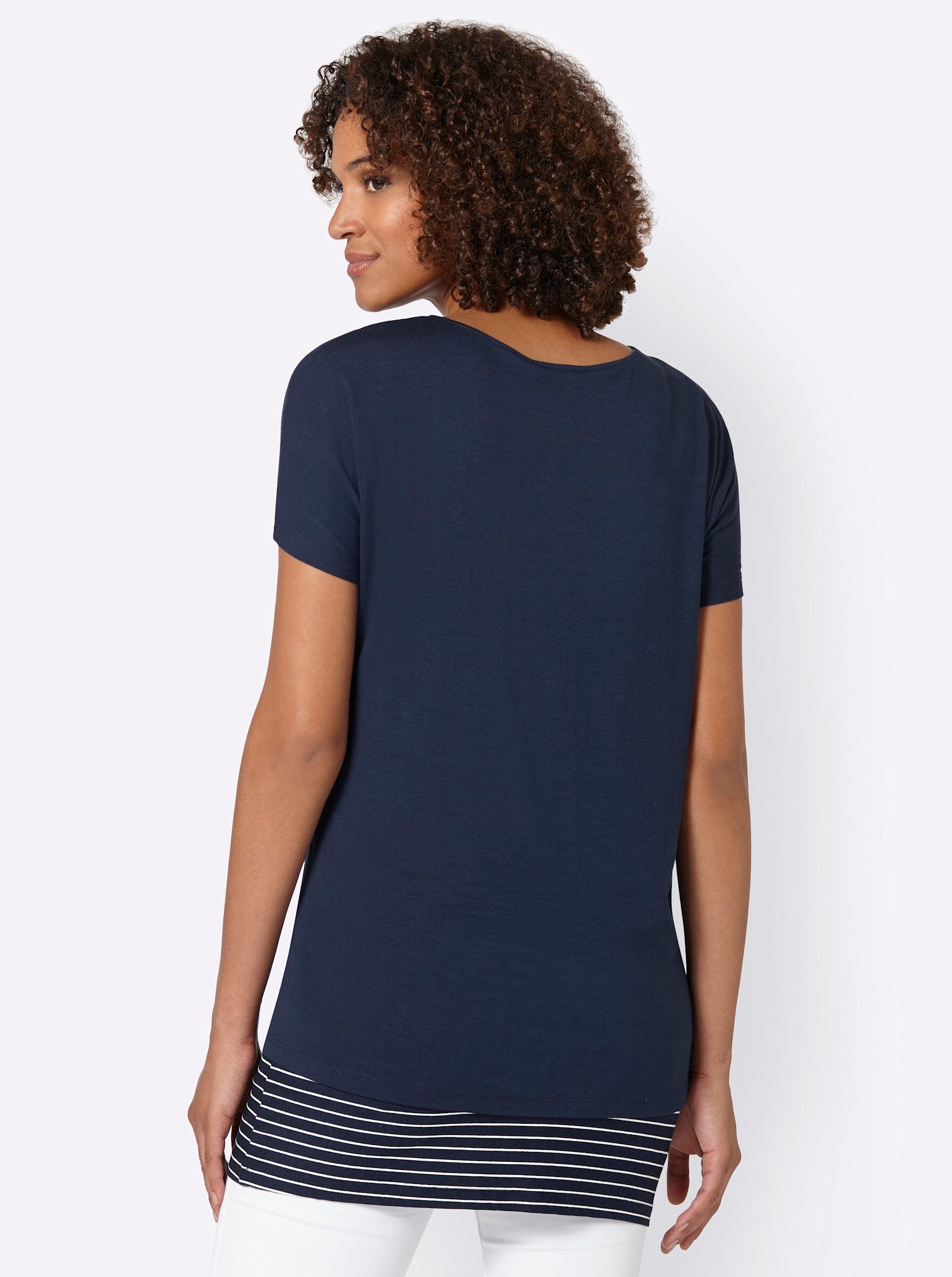 Casual Looks 2-in-1-Shirt "Shirt + Top", (1 tlg.) günstig online kaufen