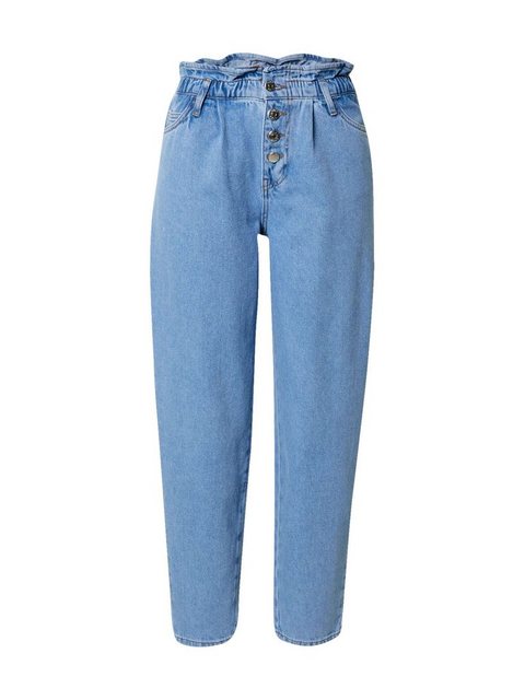 Only Damen Paperbag Jeans ONLCUBA LIFE HW SLOUCHY DNM DOT743 - Straight Fit günstig online kaufen