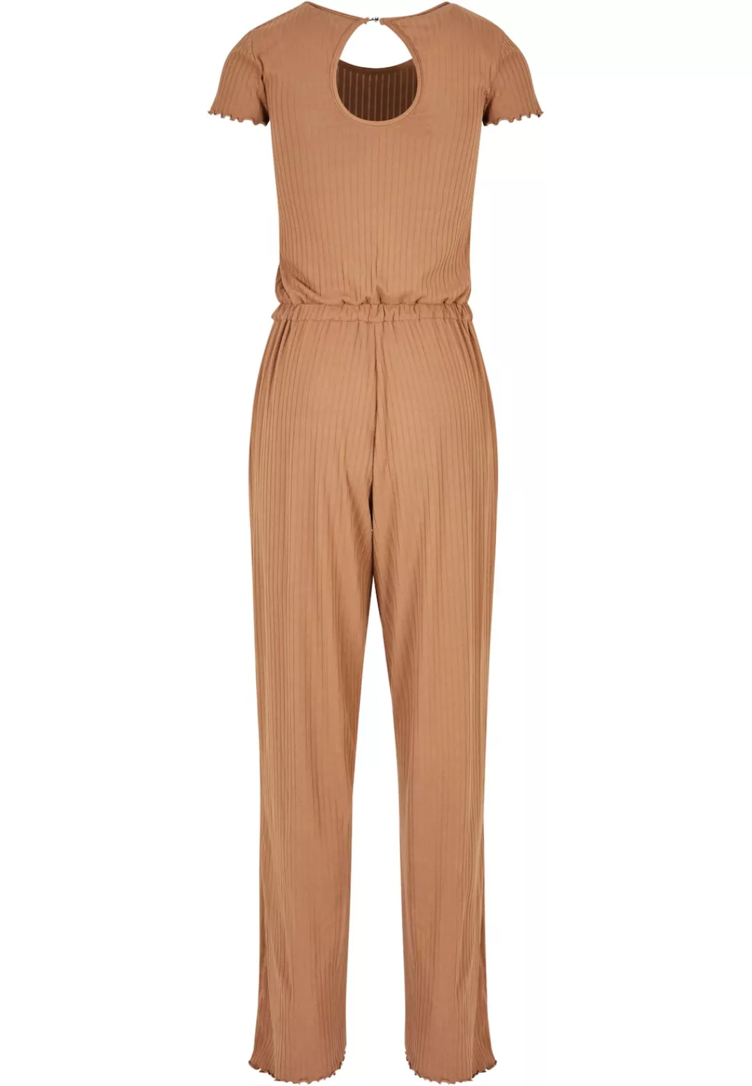 URBAN CLASSICS Jumpsuit "Urban Classics Damen Ladies Rib Wid Leg Jumpsuit", günstig online kaufen