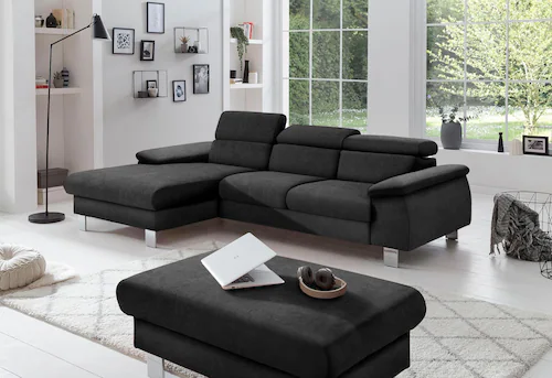 COTTA Polstergarnitur »Komaris L-Form«, (Set), Set bestehend aus: Ecksofa m günstig online kaufen