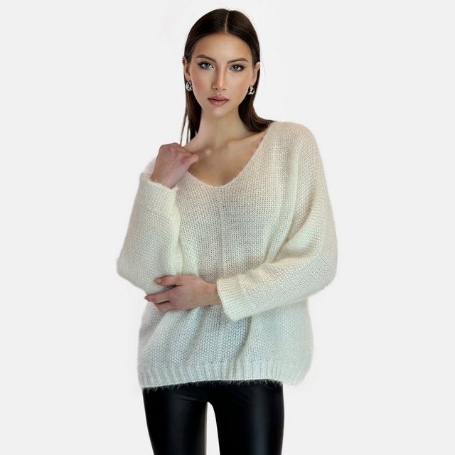 Elara Strickpullover Elara Damen Strickpullover Casual (1-tlg) günstig online kaufen