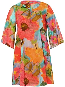 Kleid 3/4-Arm Samoon mehrfarbig günstig online kaufen