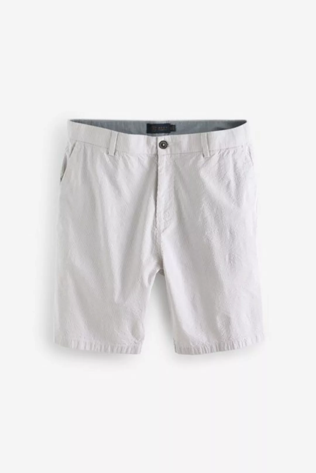 Next Chinoshorts Gestreifte Chino-Shorts aus Seersuckermaterial (1-tlg) günstig online kaufen