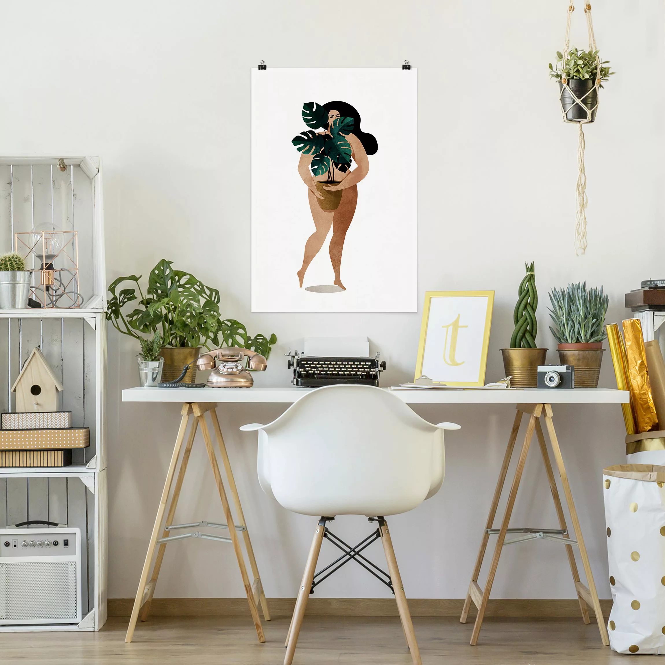 Poster Miss Monstera günstig online kaufen