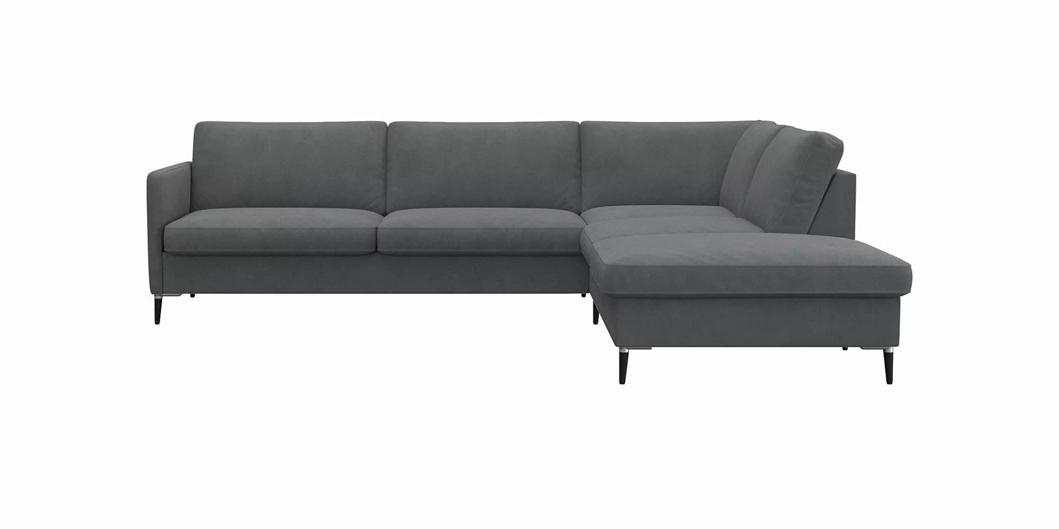 FLEXLUX Ecksofa »Fiore, super Sitzkomfort durch Kaltschaum im Sitz, L-Form« günstig online kaufen