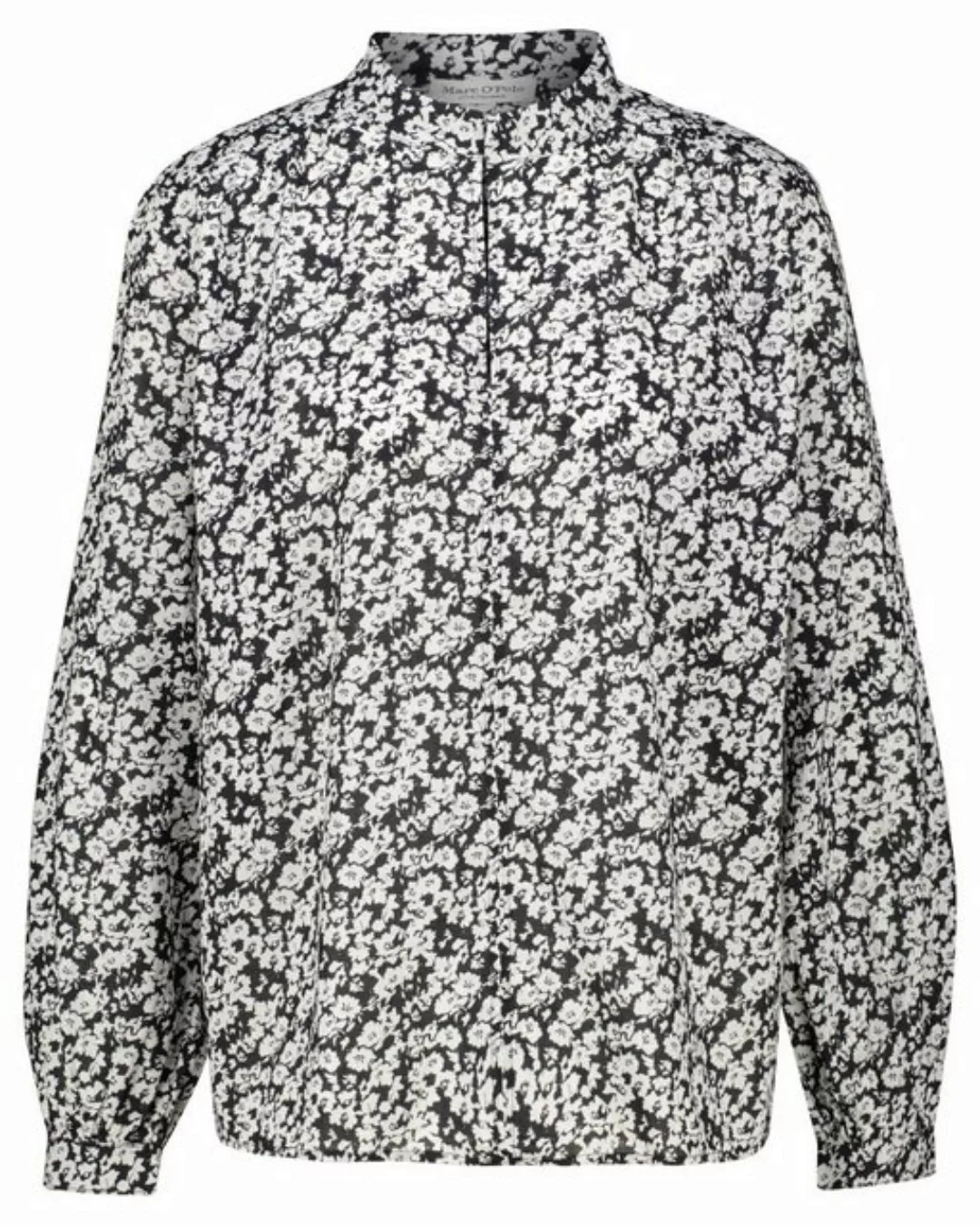 Marc O'Polo Tunika Damen Bluse aus Baumwoll-Voile Regular Fit günstig online kaufen