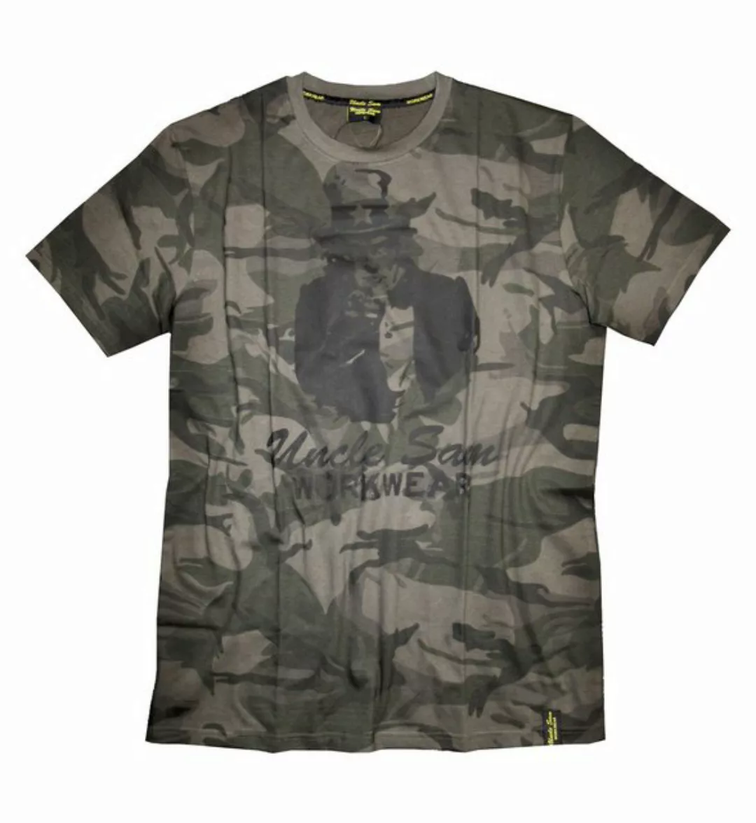 Uncle Sam T-Shirt Uncle Sam T-Shirt camouflage günstig online kaufen