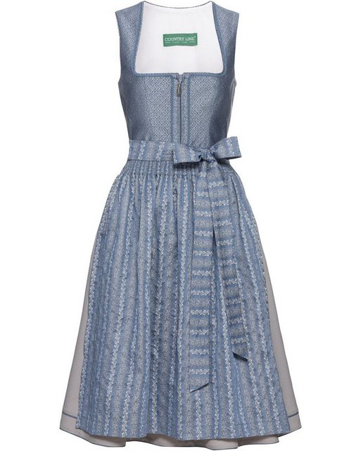 Country Line Dirndl Midi-Dirndl mit Zopfborte günstig online kaufen