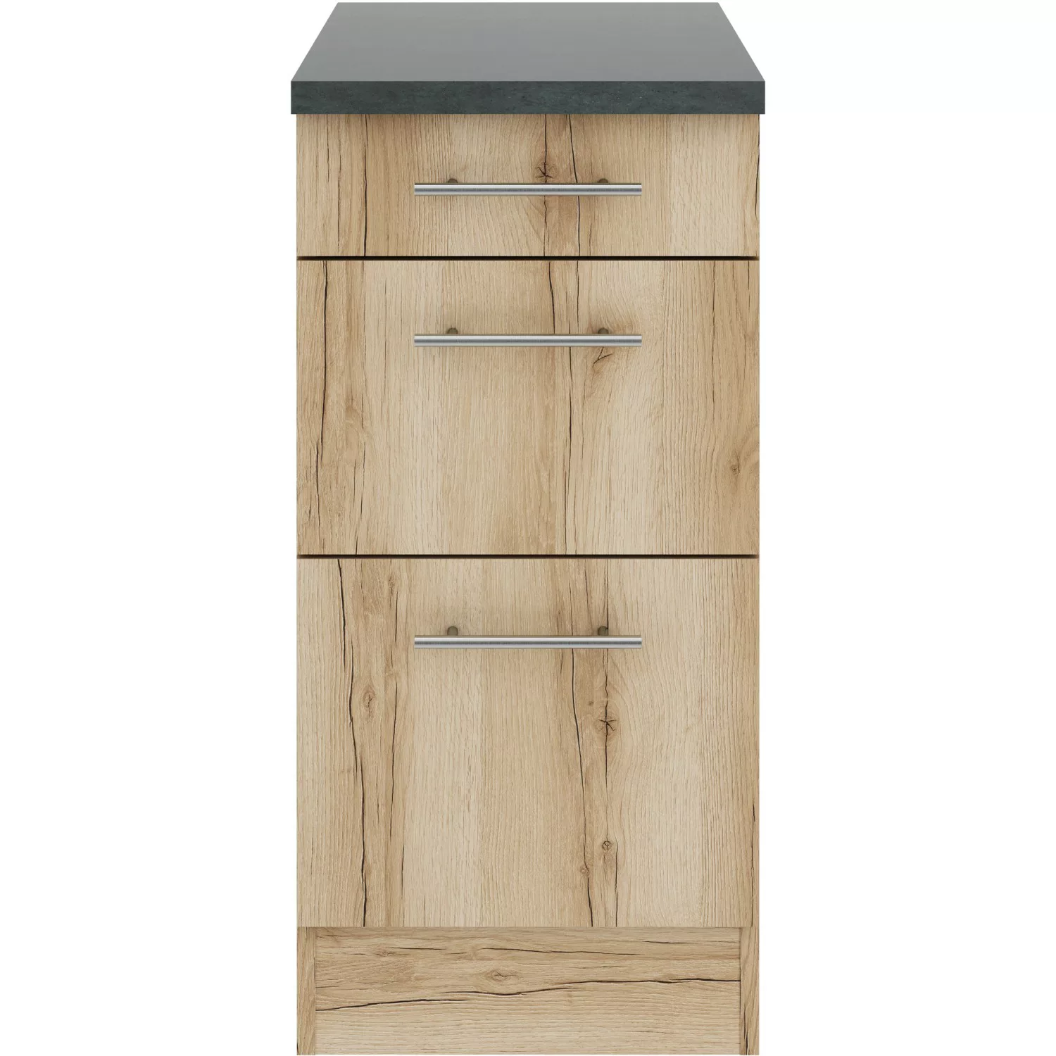 OPTIFIT Livorno290 Unterschrank 40 cm Wildeiche Nachbildung günstig online kaufen