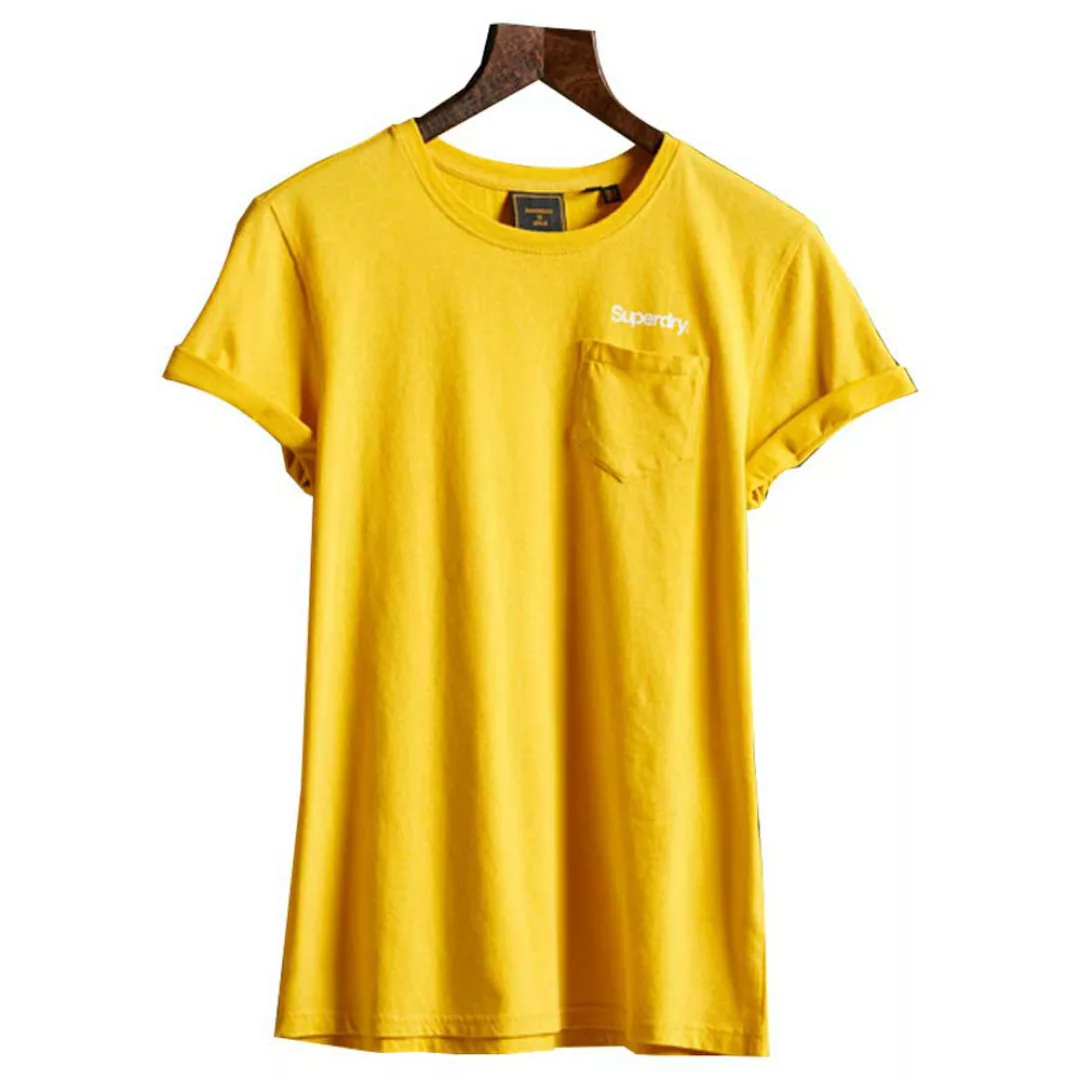 Superdry Core Logo Patina Kurzarm T-shirt L Yolk Yellow günstig online kaufen