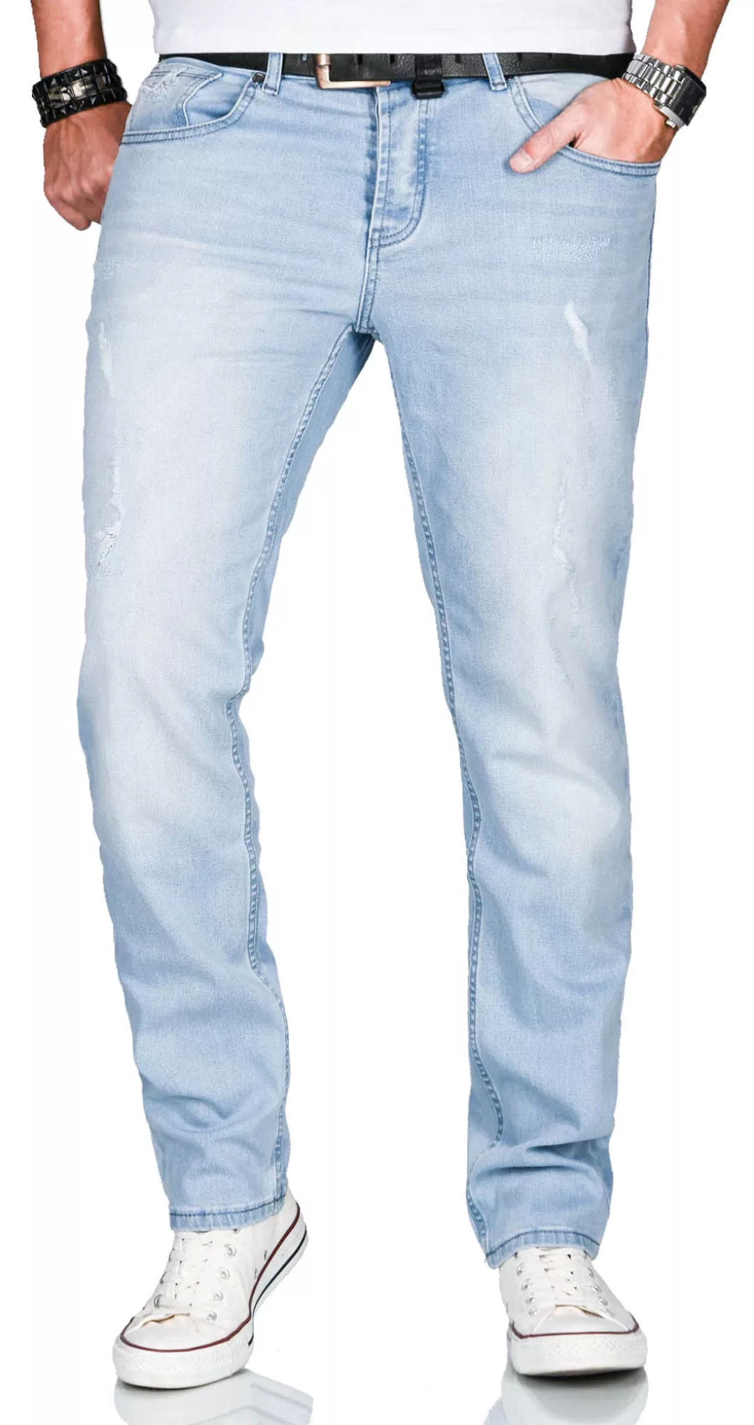 Alessandro Salvarini Straight-Jeans ASCatania mit used look Effekt und mit günstig online kaufen