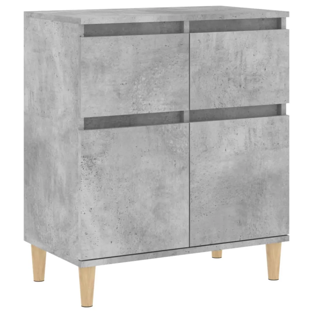 Vidaxl Sideboard Betongrau 60x35x70 Cm Holzwerkstoff günstig online kaufen