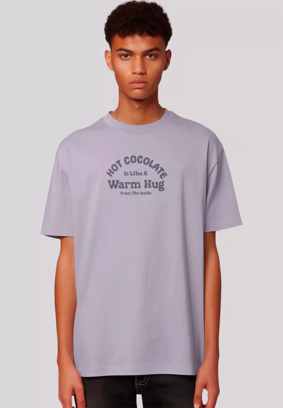 F4NT4STIC T-Shirt "Cozy Hot Cocoa Warm Hug Winter Vibes", Premium Qualität günstig online kaufen