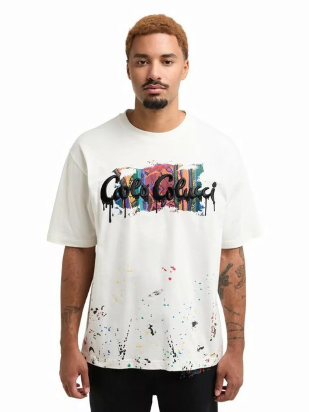 CARLO COLUCCI T-Shirt Dejakum günstig online kaufen