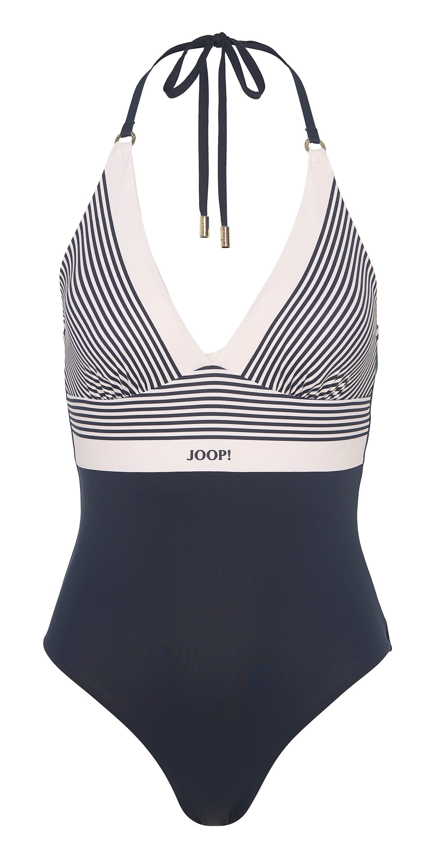 JOOP! Badeanzug Stripes Wattierte Cups, herausnehmbare günstig online kaufen