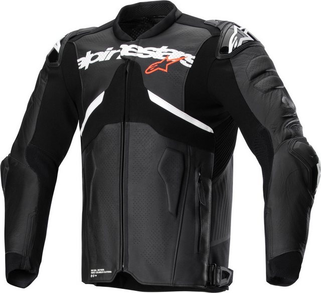 Alpinestars Motorradjacke Atem V5 perforierte Motorrad Lederjacke günstig online kaufen