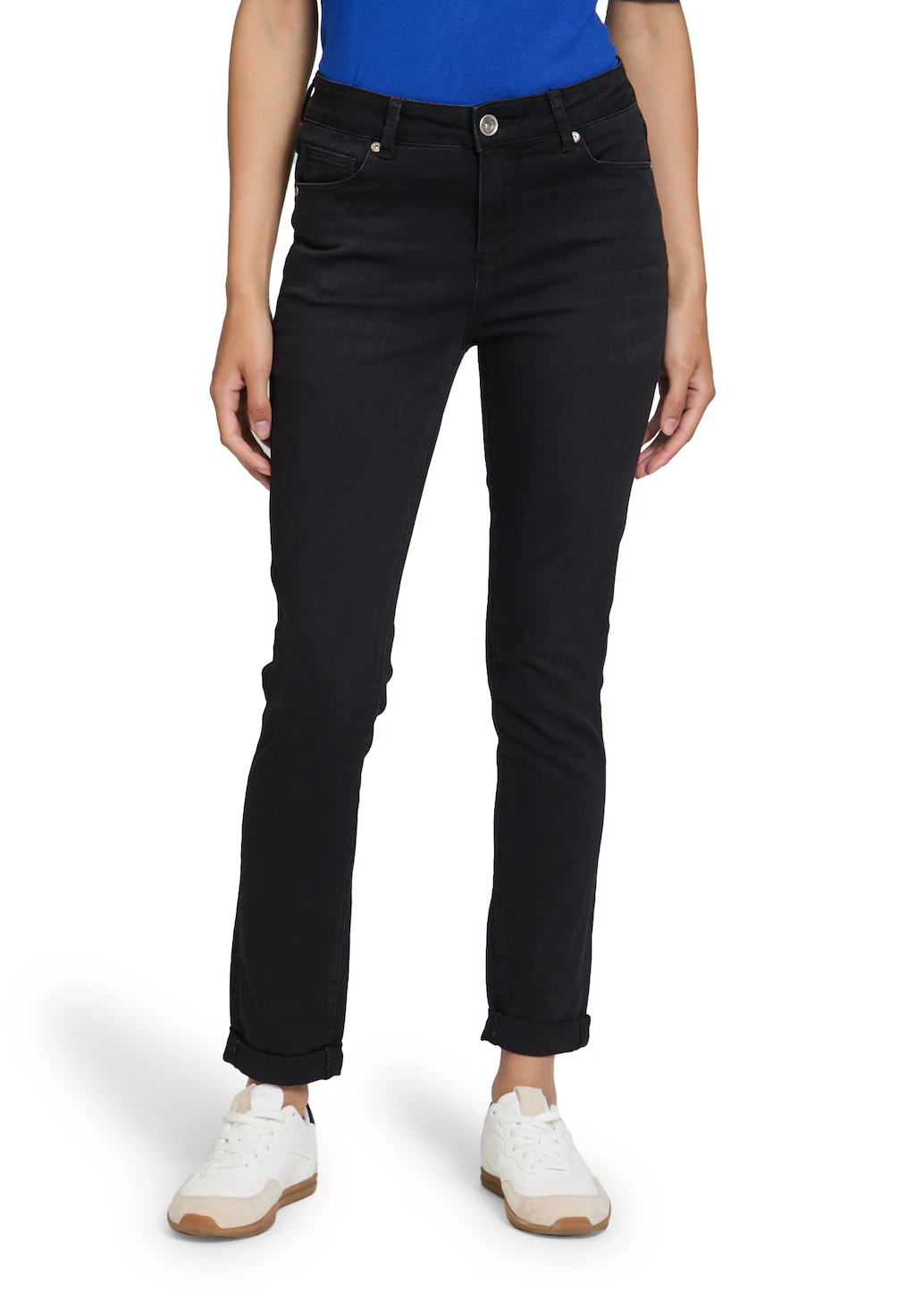 Betty Barclay Slim-fit-Jeans "Betty Barclay Damen Basic-Jeans mit Waschung" günstig online kaufen