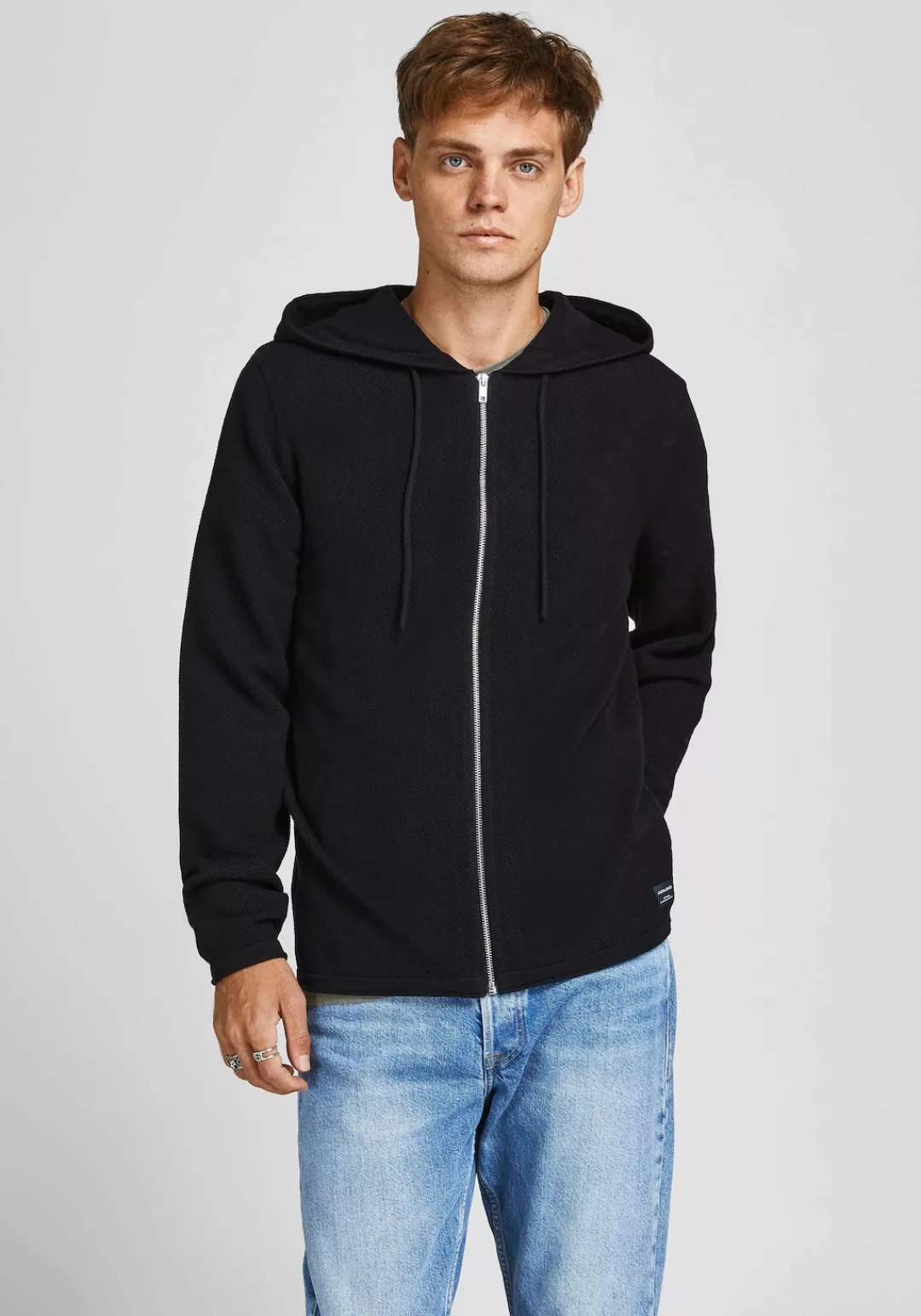 Jack & Jones Kapuzenstrickjacke HILL KNIT CARDIGAN günstig online kaufen