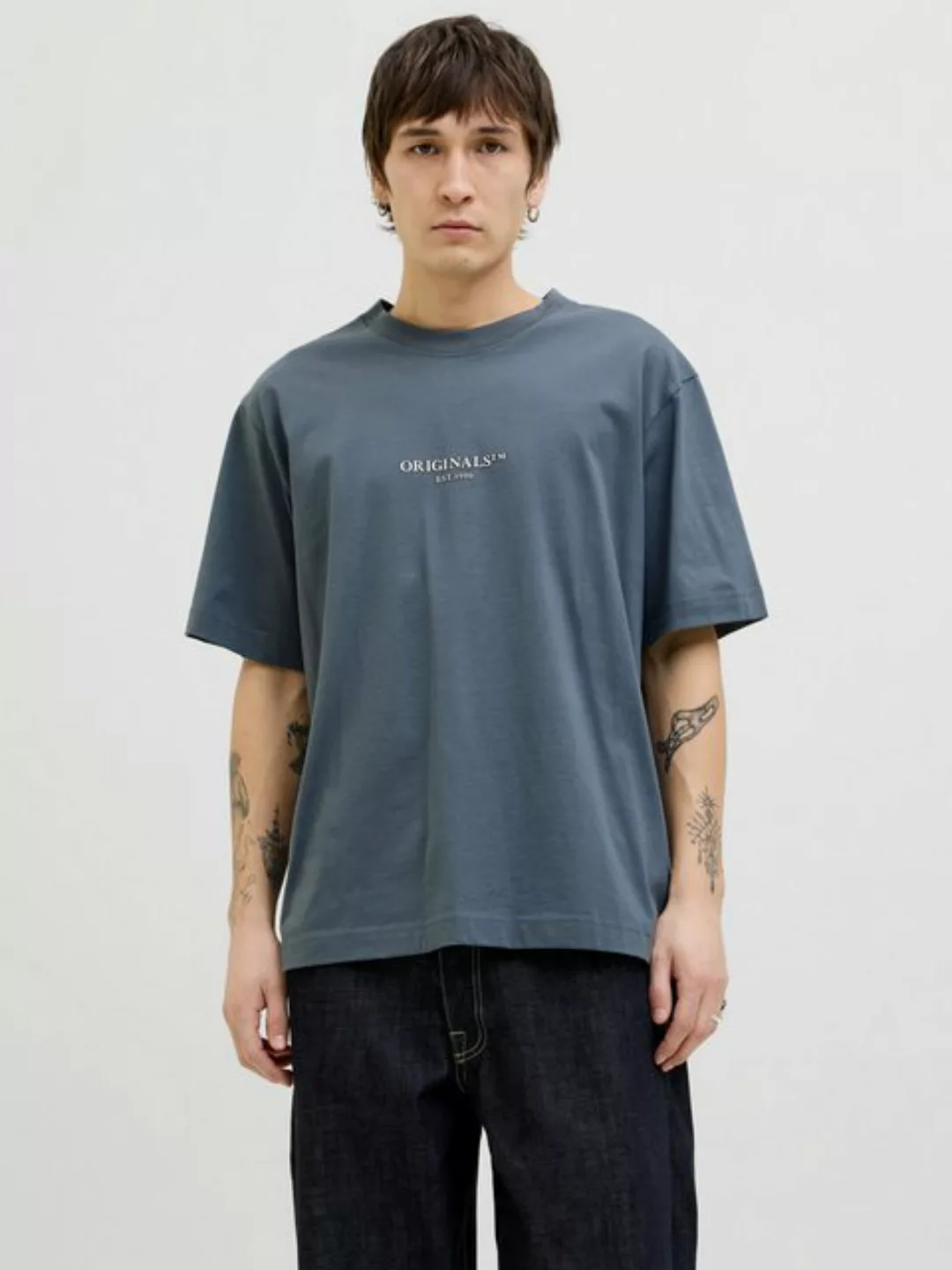 Jack & Jones T-Shirt JORISLINGTON MINIMAL BRANDING TEE SS SN günstig online kaufen