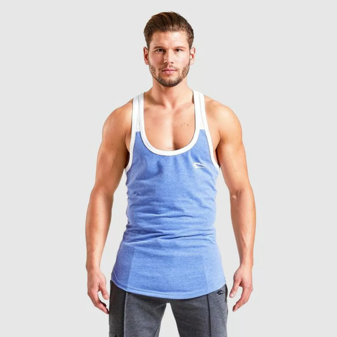 Smilodox Tanktop Double 100% Baumwolle günstig online kaufen