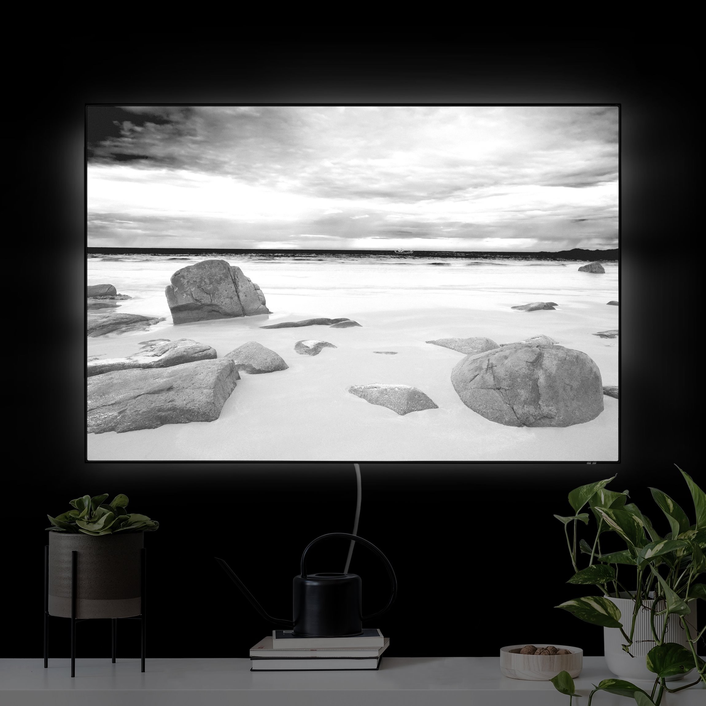 LED-Wechselbild Rocky Coast günstig online kaufen