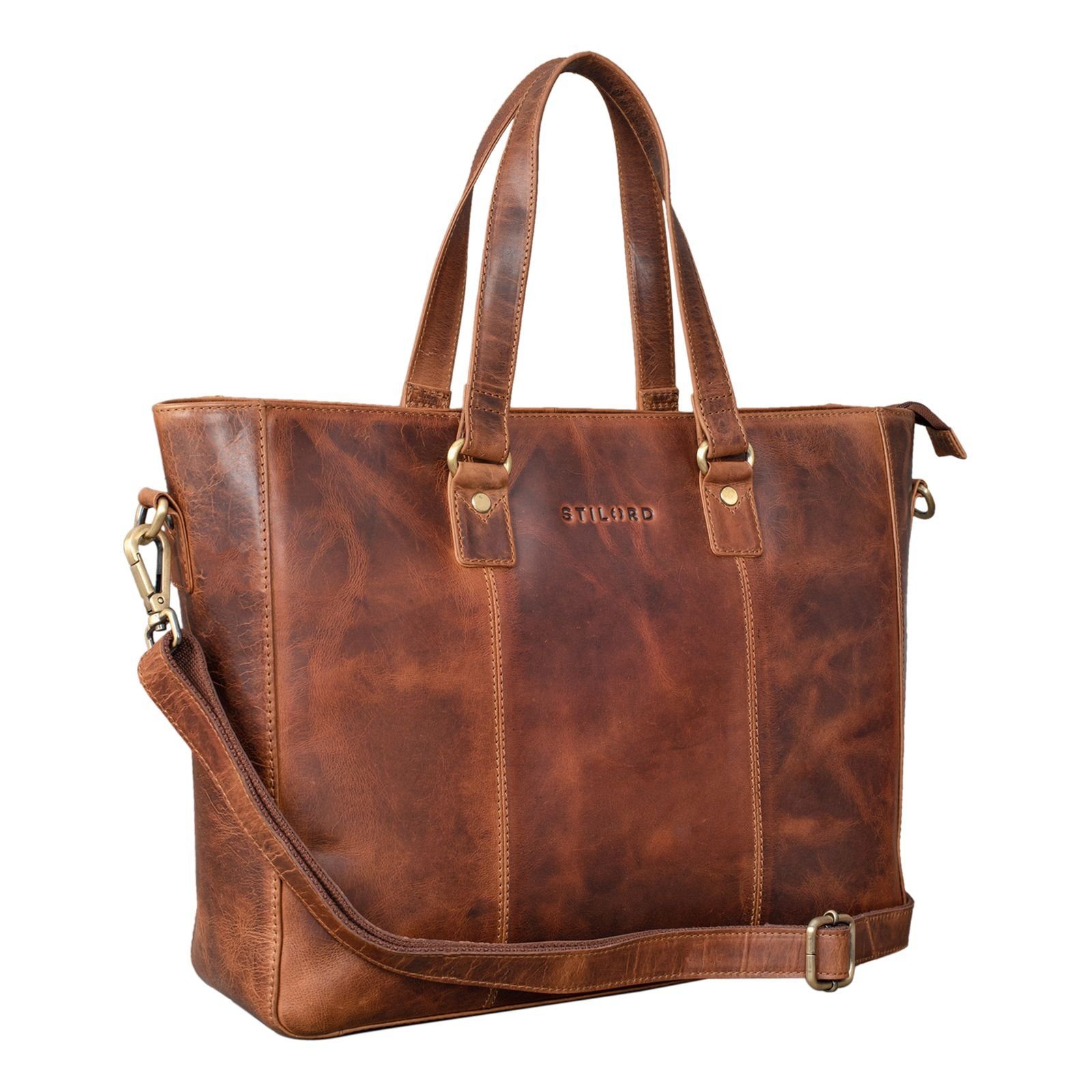 STILORD Handtasche "Emmeline" Shopper Tasche Leder günstig online kaufen