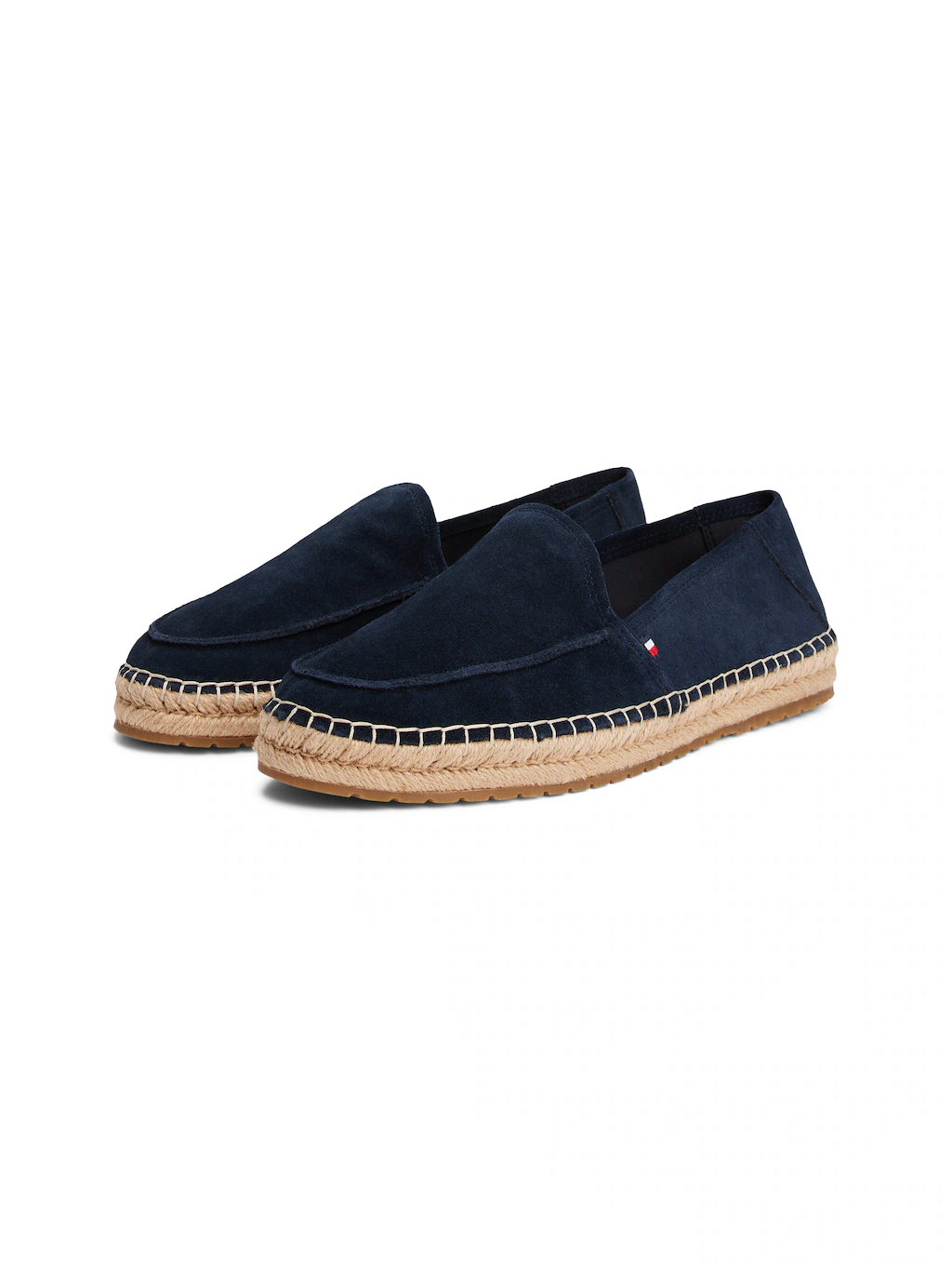 Tommy Hilfiger Espadrille "HILFIGER FLEX ESPA SUEDE LOAFER", Sommerschuh, S günstig online kaufen