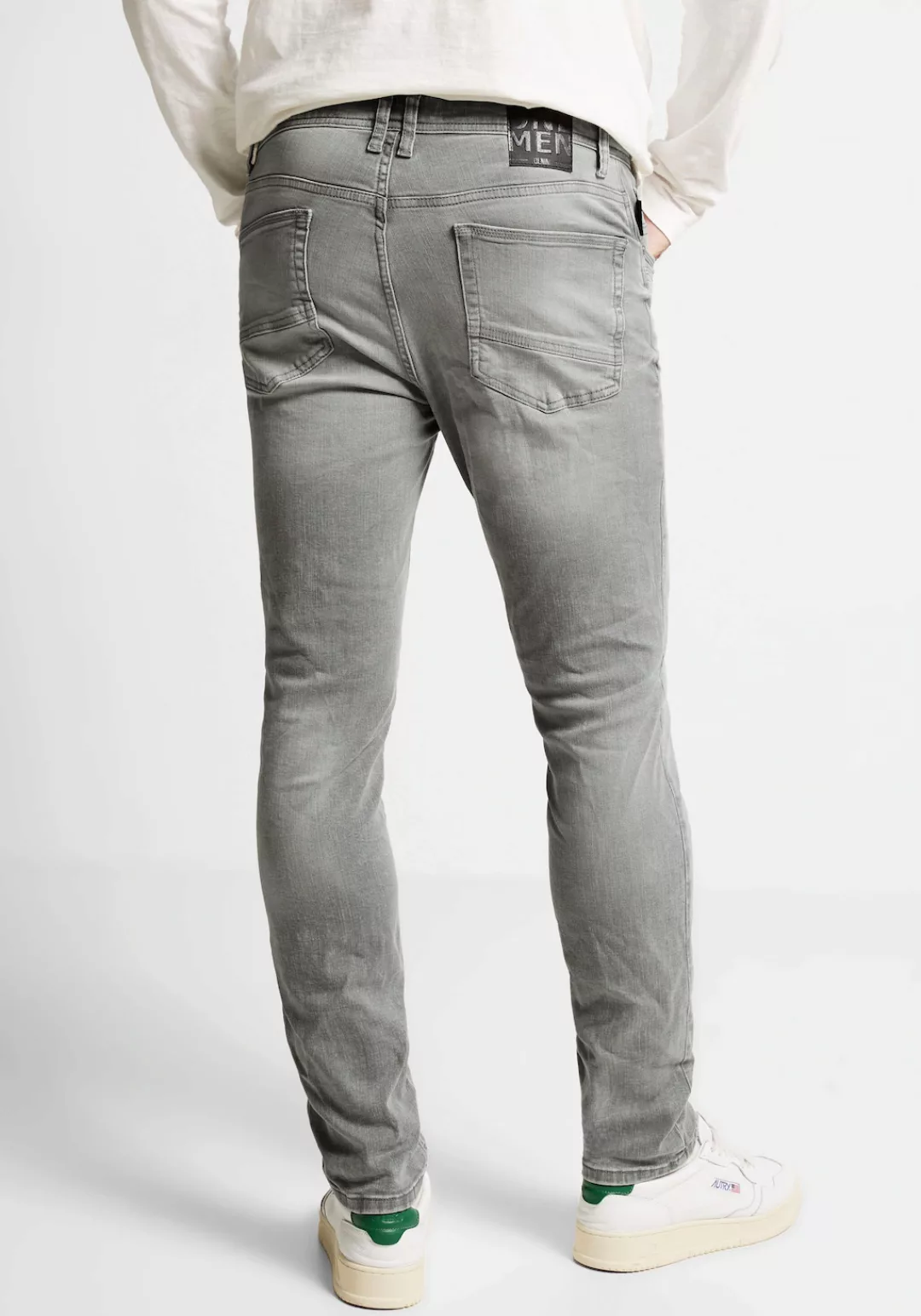 STREET ONE MEN Gerade Jeans Middle Waist günstig online kaufen