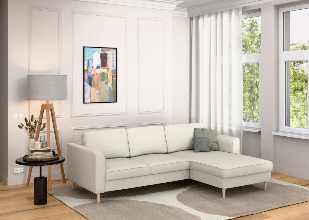 Home affaire Ecksofa "Booster Couch wahlweise mit Schlaffunktion und Bettka günstig online kaufen