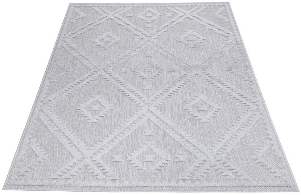 Carpet City Teppich »In-& Outdoorteppich Santorini 450, 3D-Effekt, Gestreif günstig online kaufen