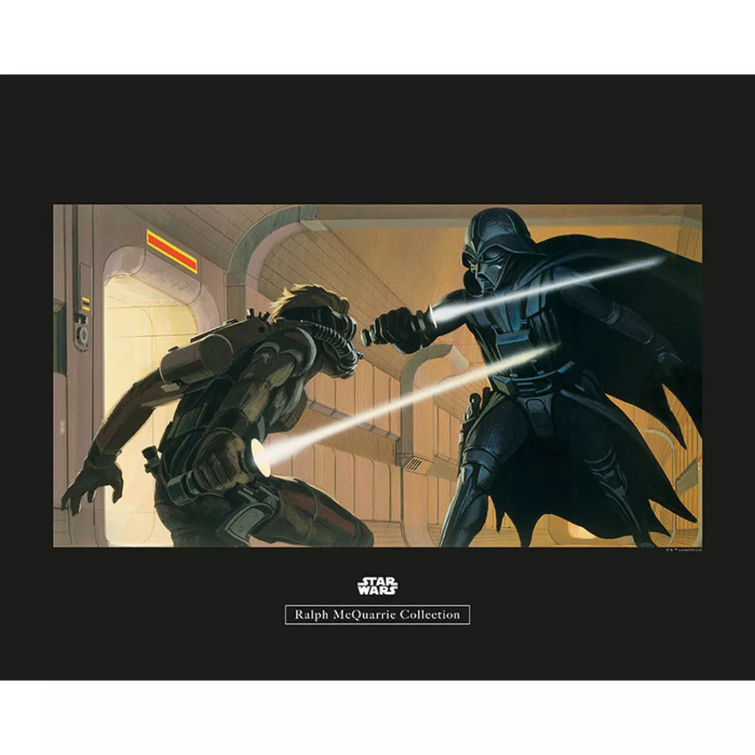 Komar Wandbild Star Wars Classic RMQ Vader Luke Ha Star Wars B/L: ca. 40x30 günstig online kaufen