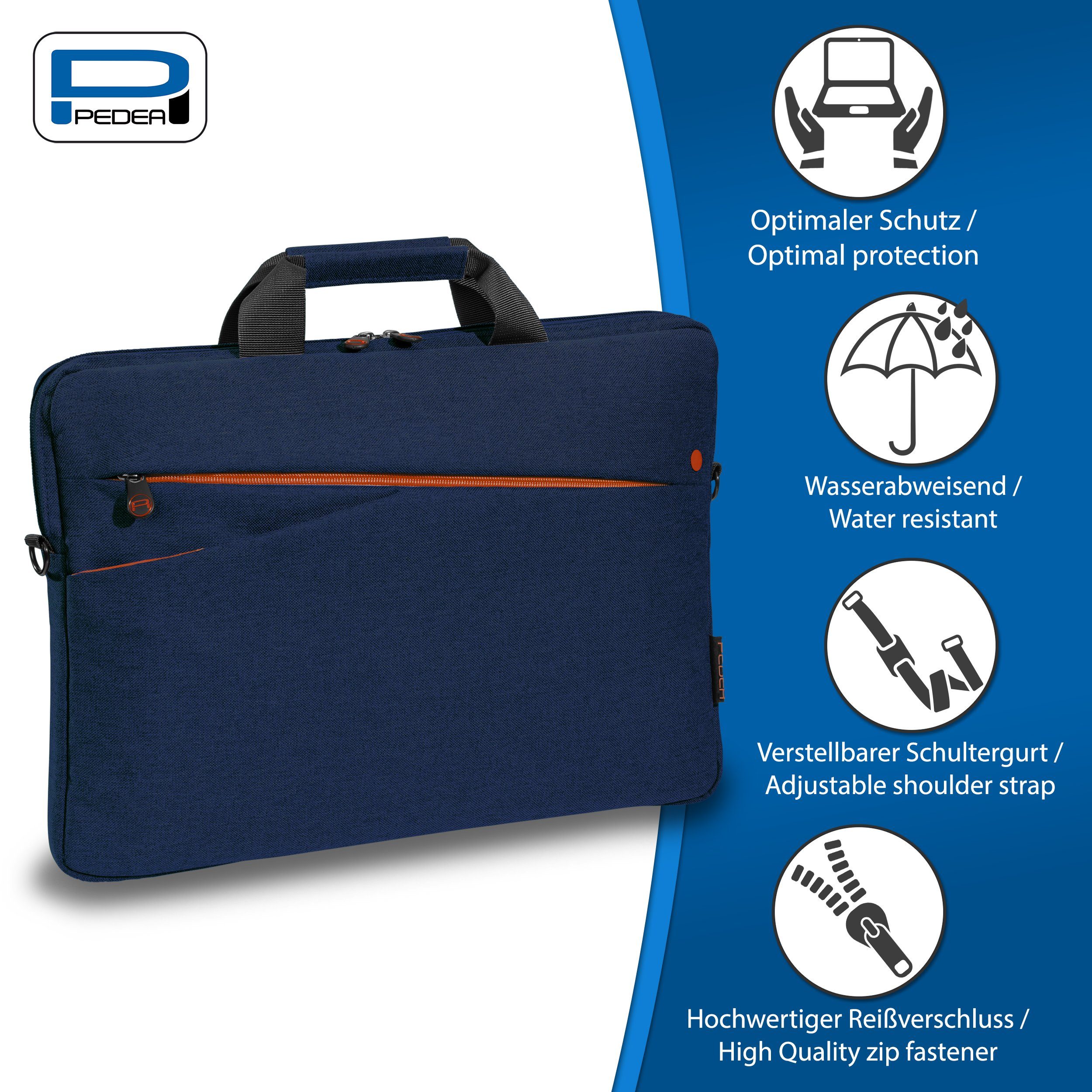 PEDEA Laptoptasche FASHION (17,3 Zoll (43,9 günstig online kaufen
