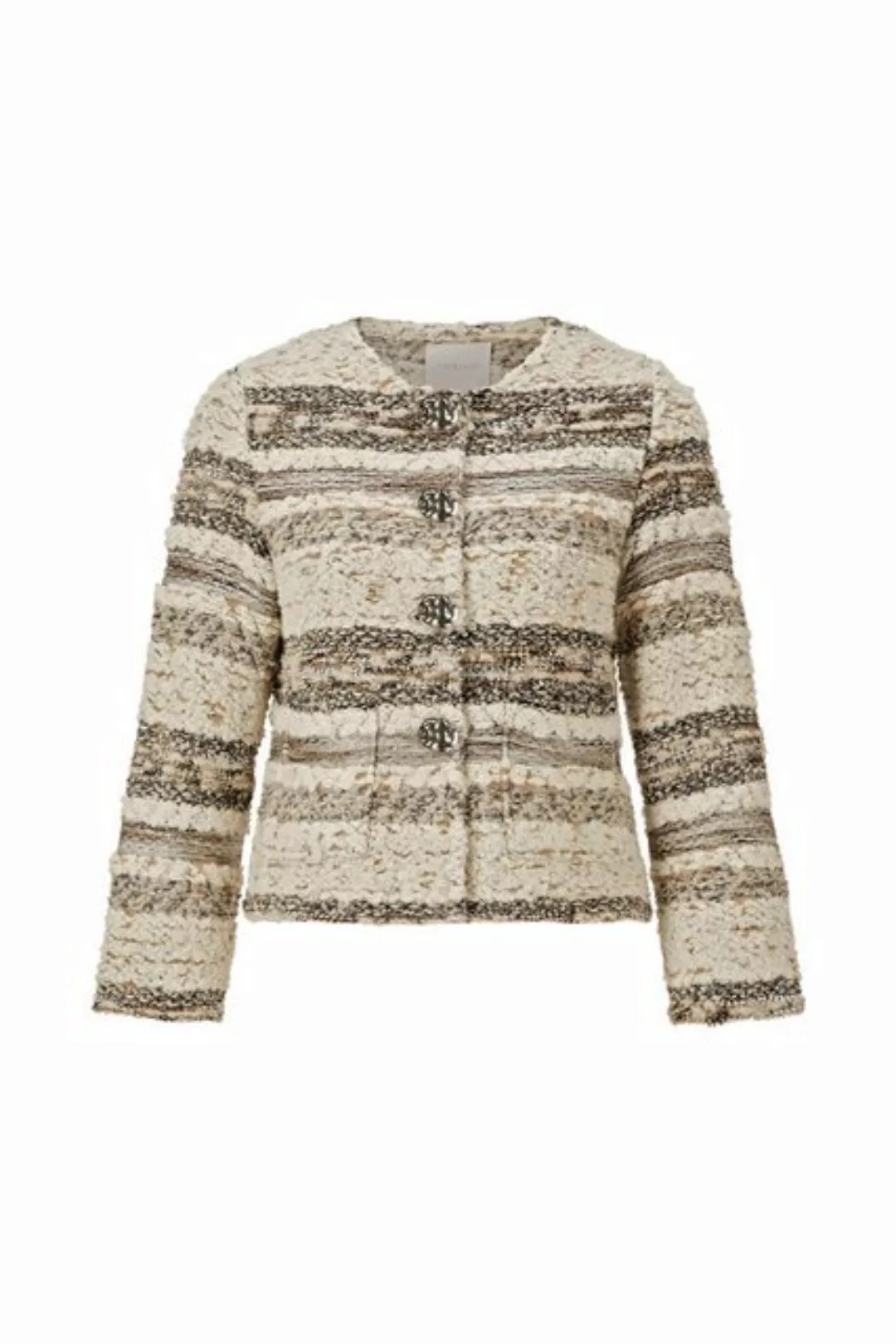 Rich & Royal Strickjacke Glam bouclé jacket günstig online kaufen