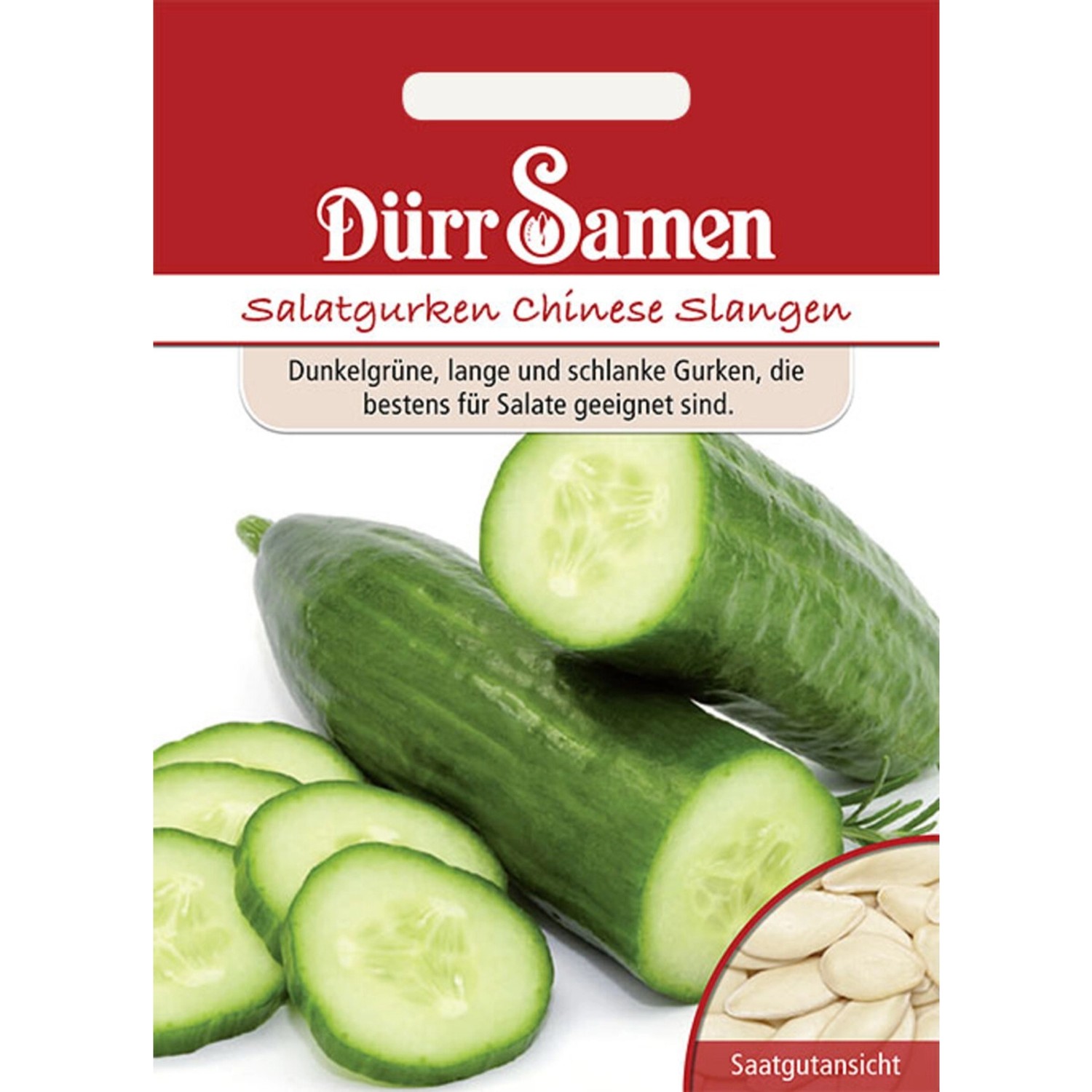 Dürr Samen Salatgurken Chinese Slangen Saatgut günstig online kaufen